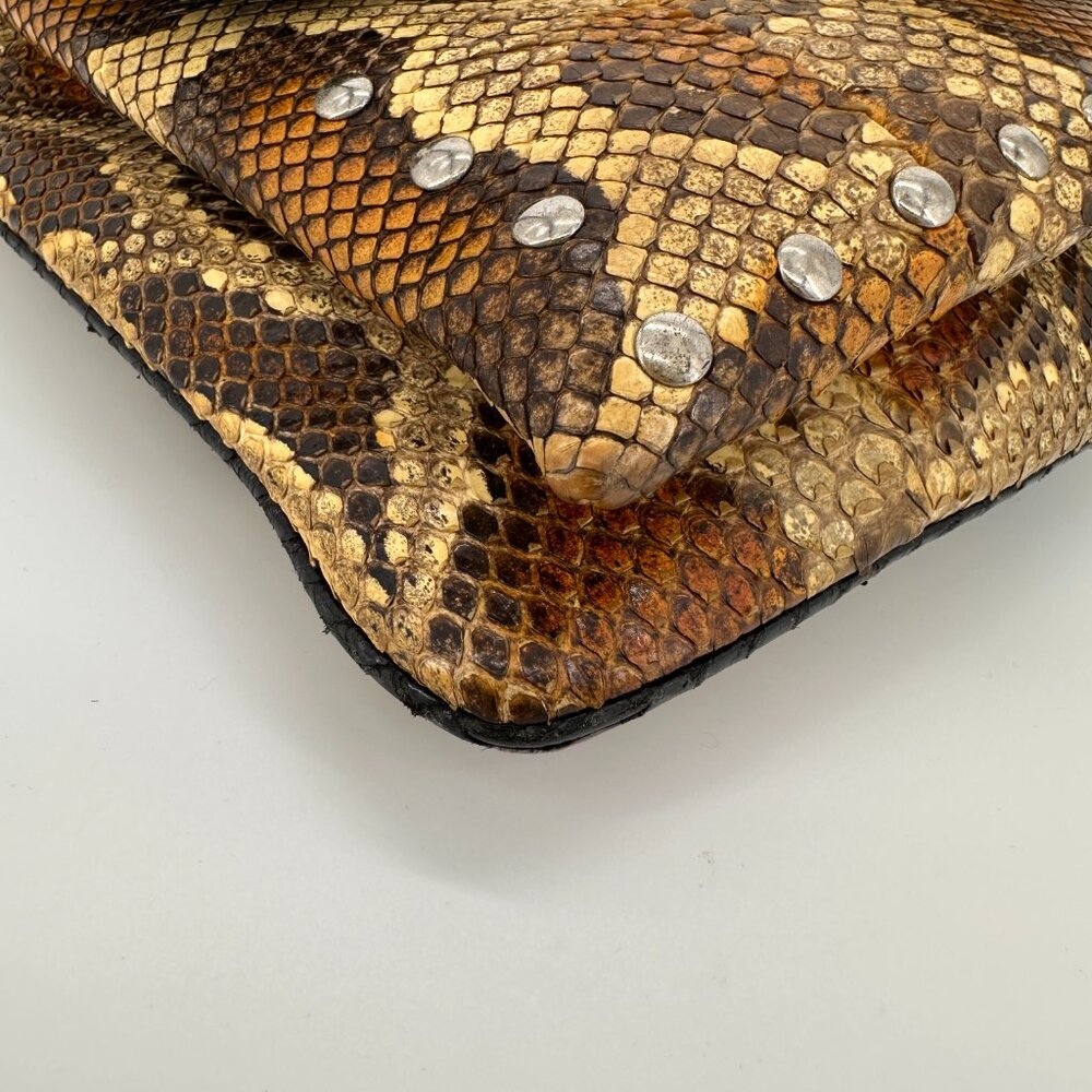 Gucci Python Arli Flap Medium Shoulder Bag - image 6